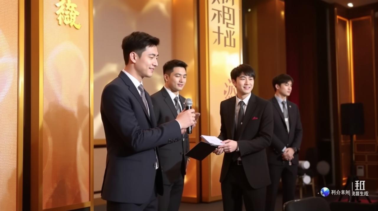 小蓝视频新签约演员发布会盛大举行，五位新星正式亮相